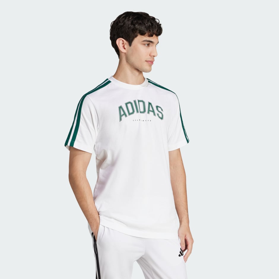 Codes Collegiate Linear Graphic Tee