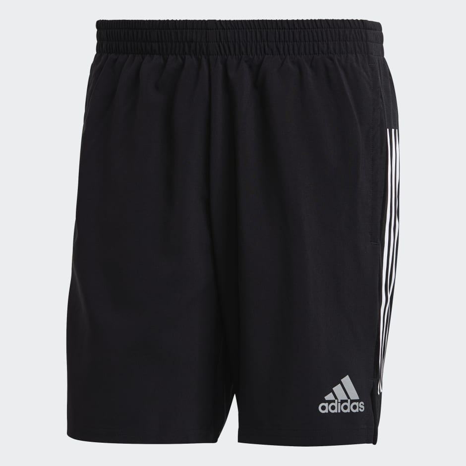 OWN THE RUN 3-STRIPES SHORTS image number null