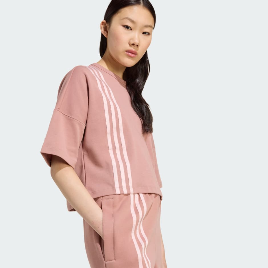 Tricou cu 3 dungi pe o parte