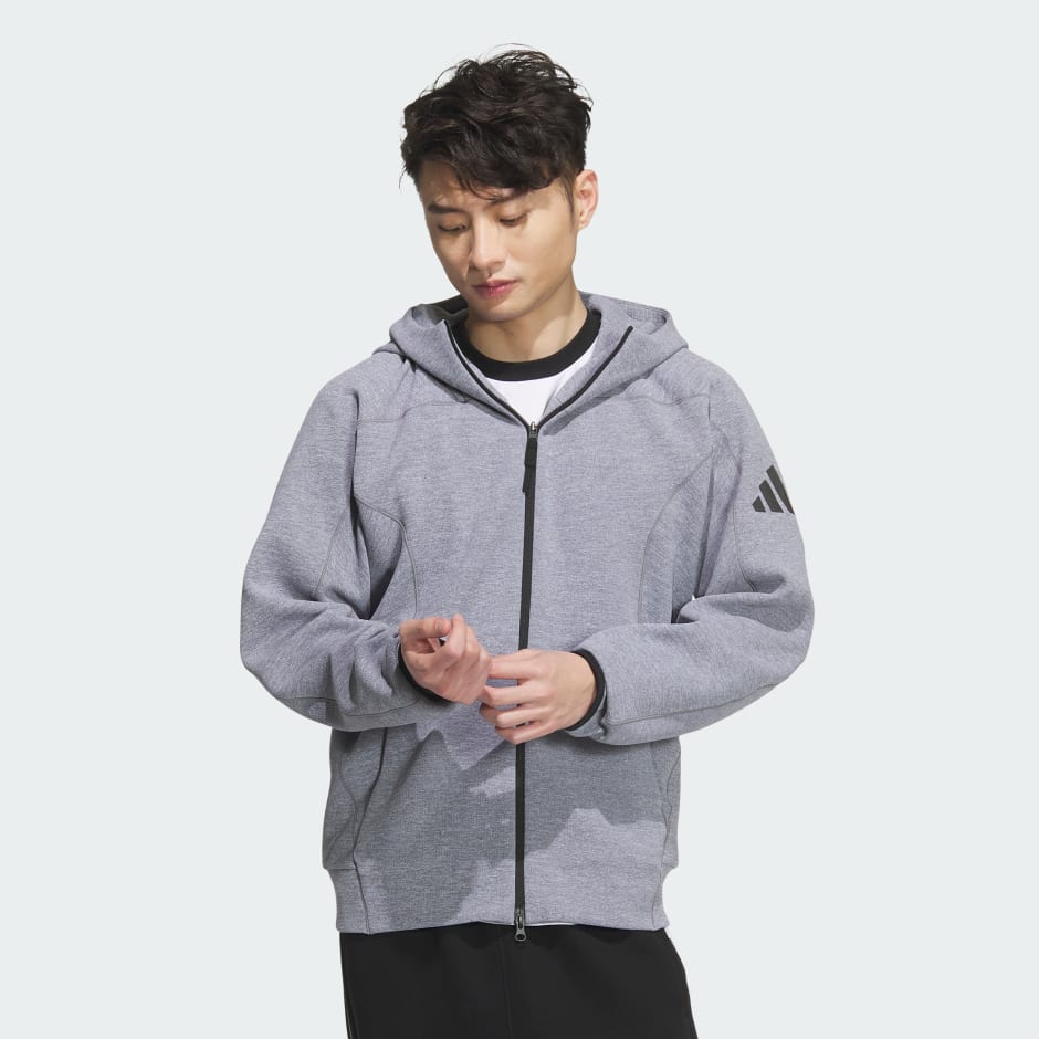 Adidas Tech Premium Regular Fit Full Zip Hoodie