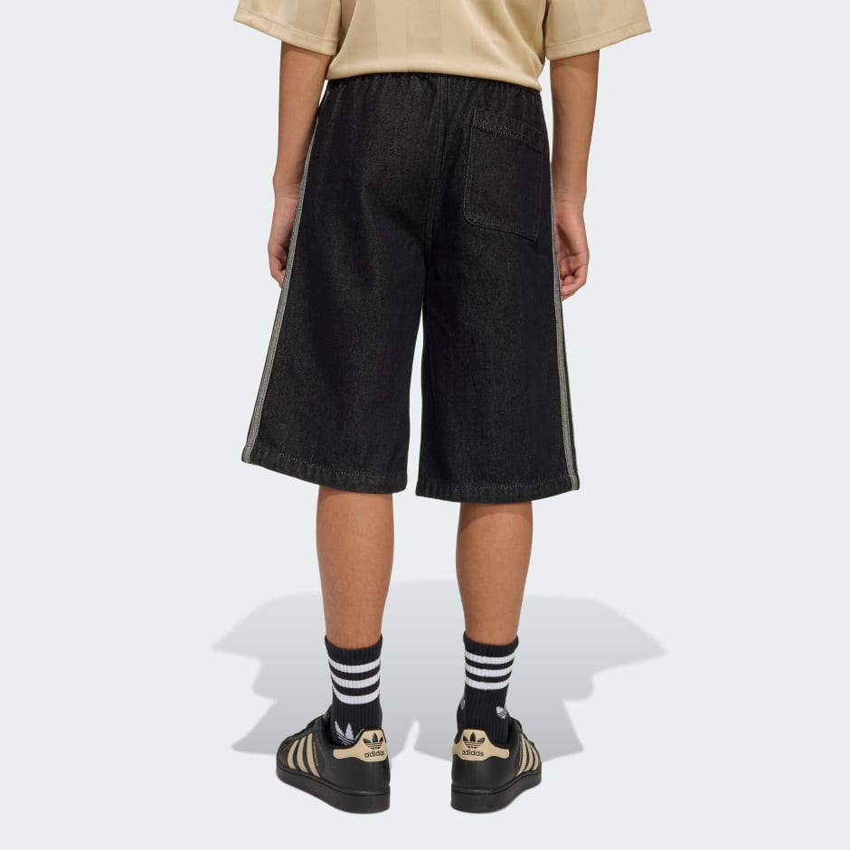 PANTALONI SCURȚI DIN DENIM