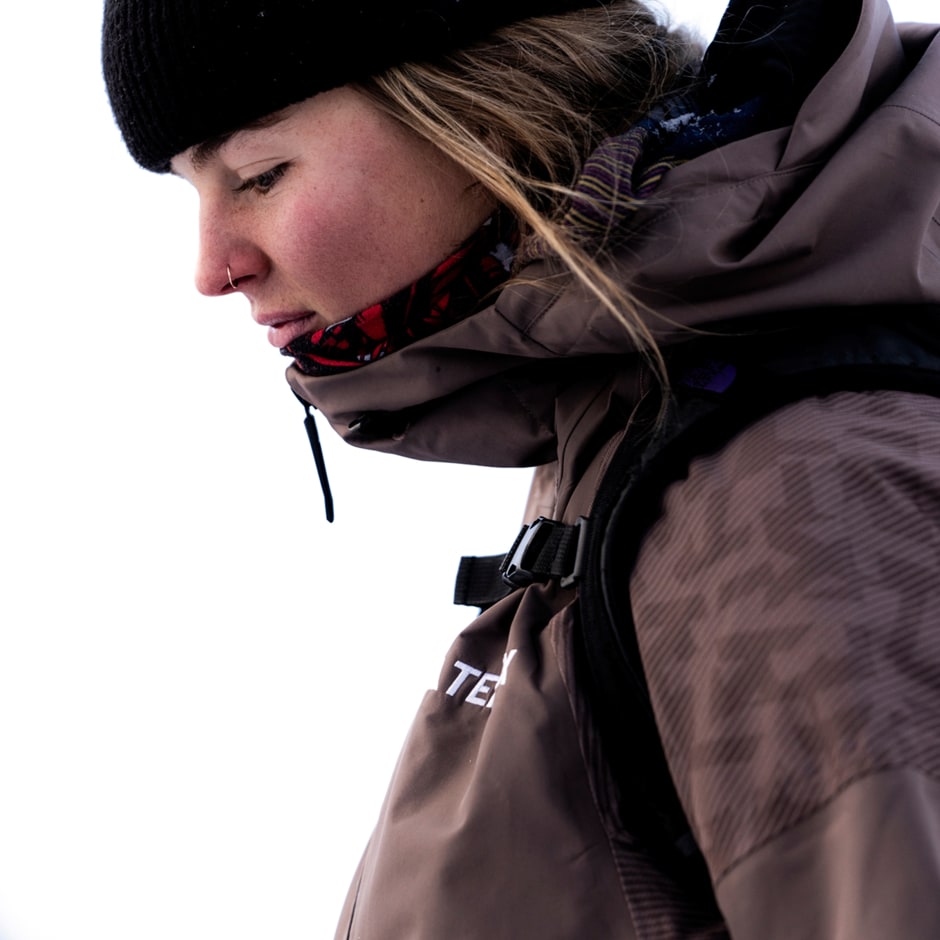 Jachetă Terrex Xperior Hybrid PRIMEKNIT CLIMAPROOF+