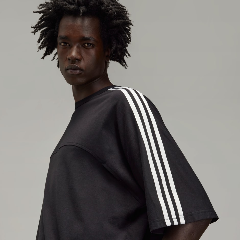Tシャツ・カットソー Y-3 SS25 3 STRIPES TEE (JN4986 BLACK) ワイスリー Y-3 Tシャツ カットソー 3ストライプス ブラック