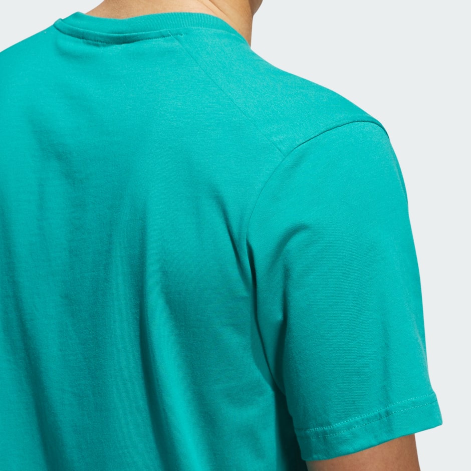 Tricou Basketball cu imprimeu grafic de la adidas