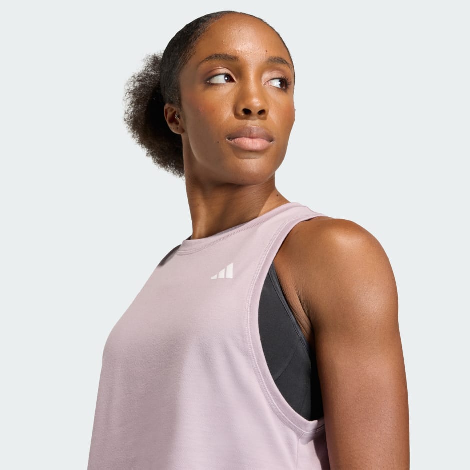 Camiseta sin mangas de training Essentials Boxy