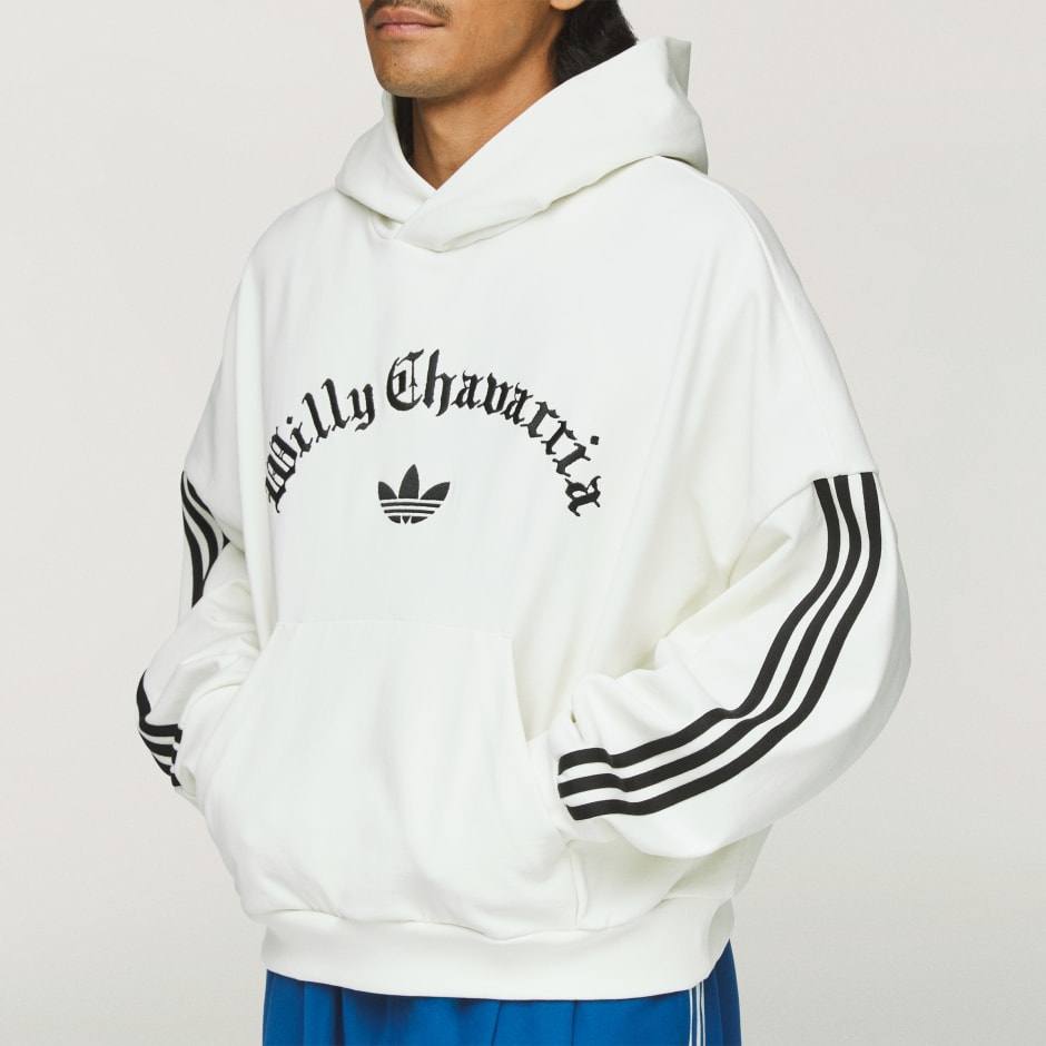 Clothing - Willy Chavarria Heavyweight Hoodie - White