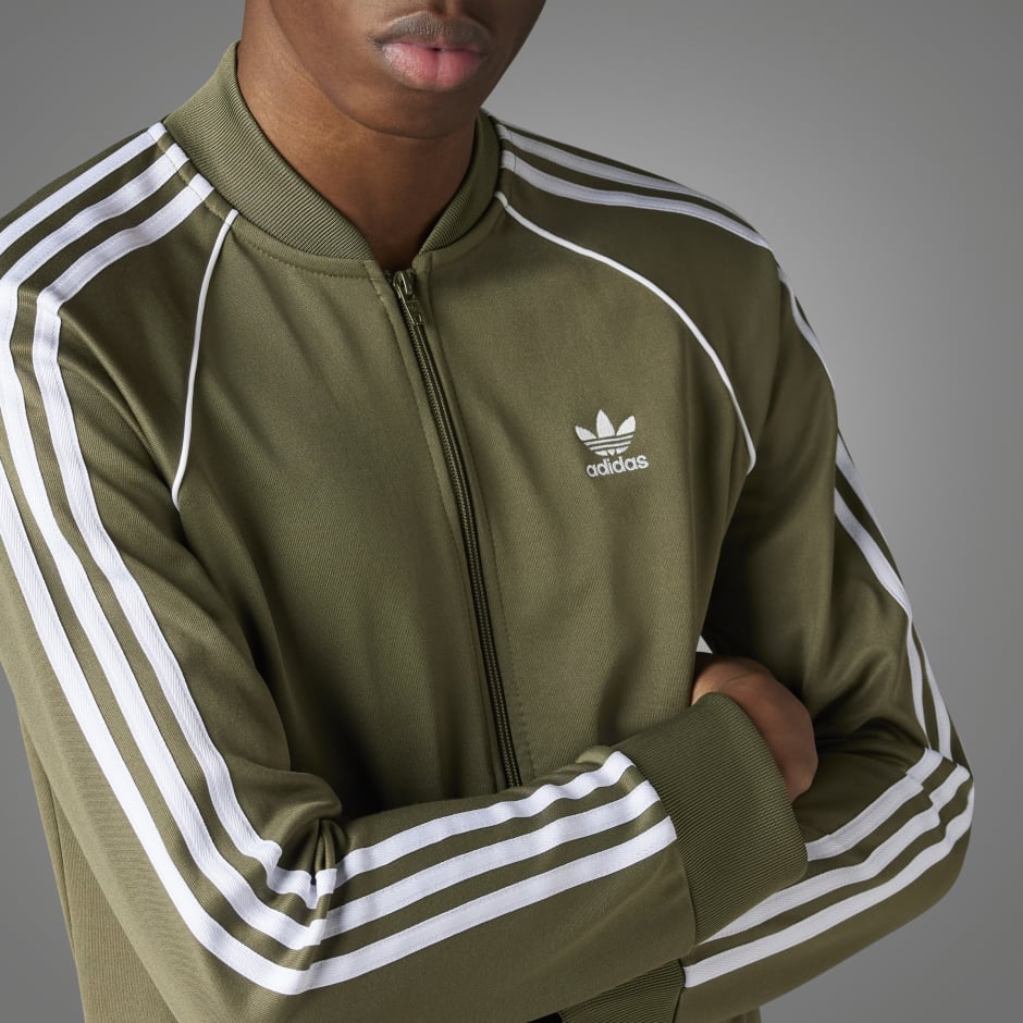adidas | Jackets & Coats | Nwot Adidas Track Jacket Olive Green | Poshmark