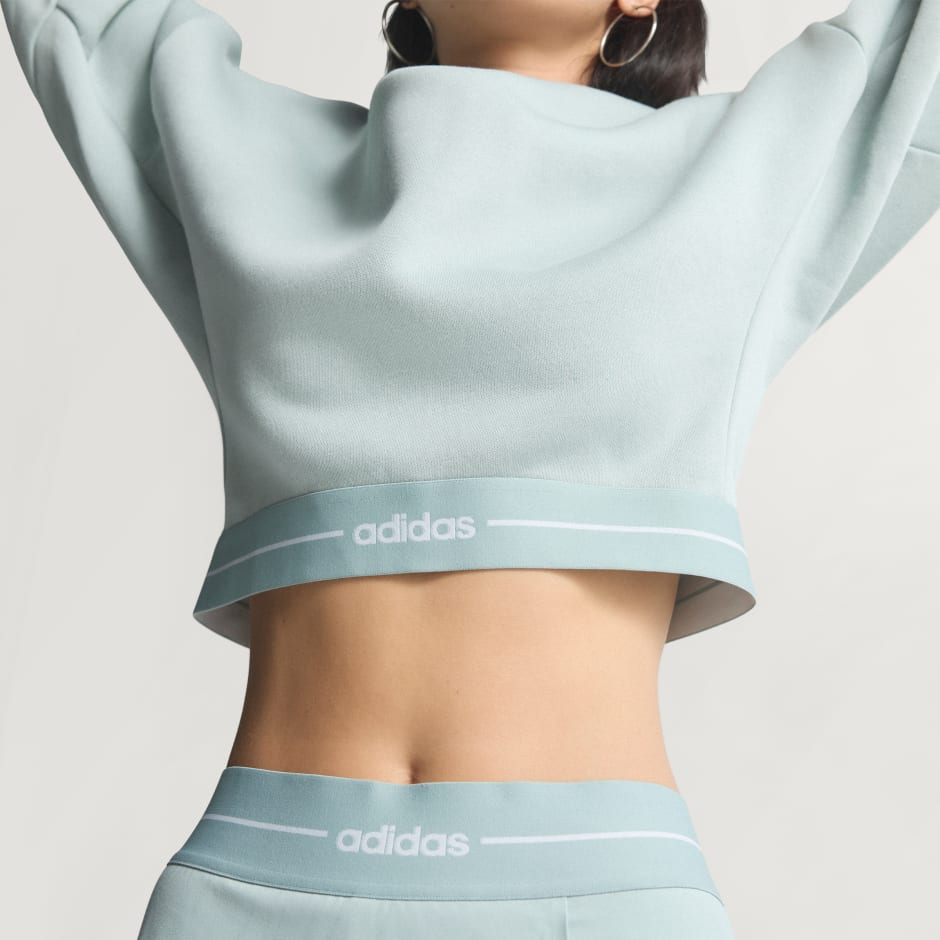 Skraćena majica s kapuljačom Hyperglam