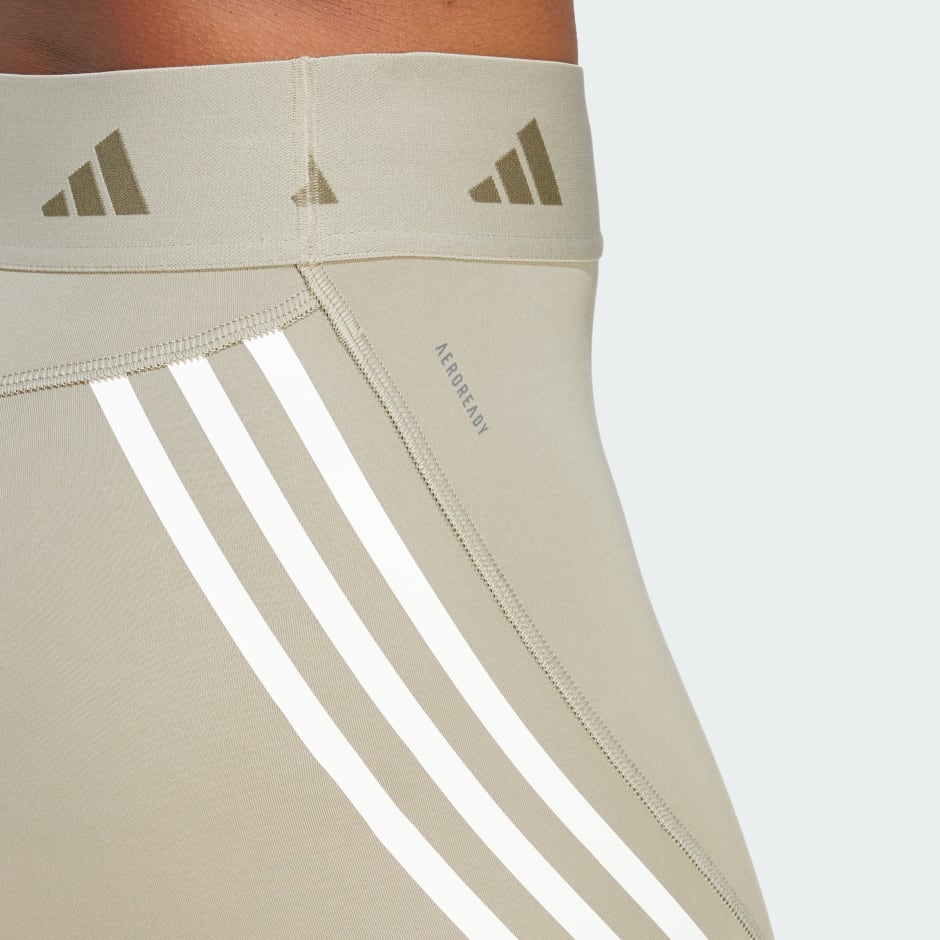 adidas Techfit Hyperglam Full-Length Leggings - Green