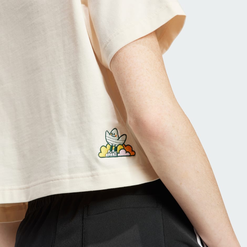 Cropped Polo Shirt