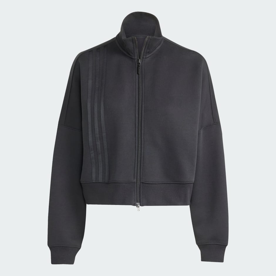 Veste zipp&eacute;e 3 bandes d&eacute;cal&eacute;es