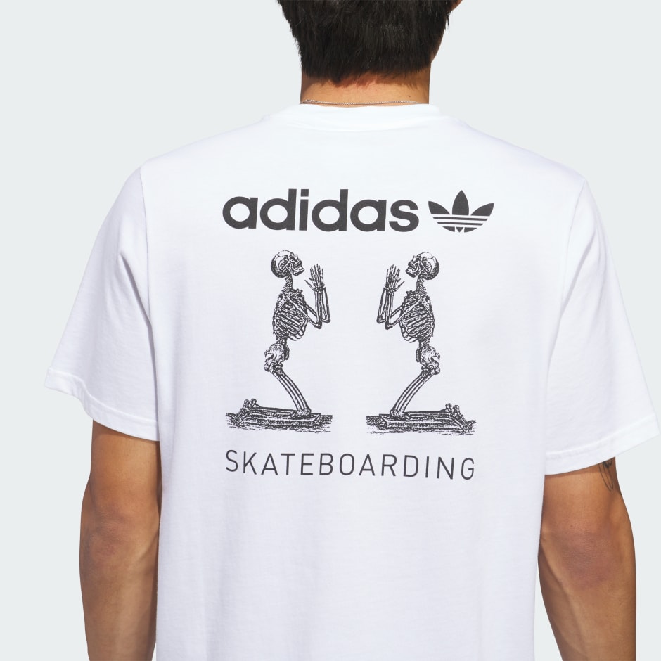 TRICOU SKATEBOARDING SKELETONS