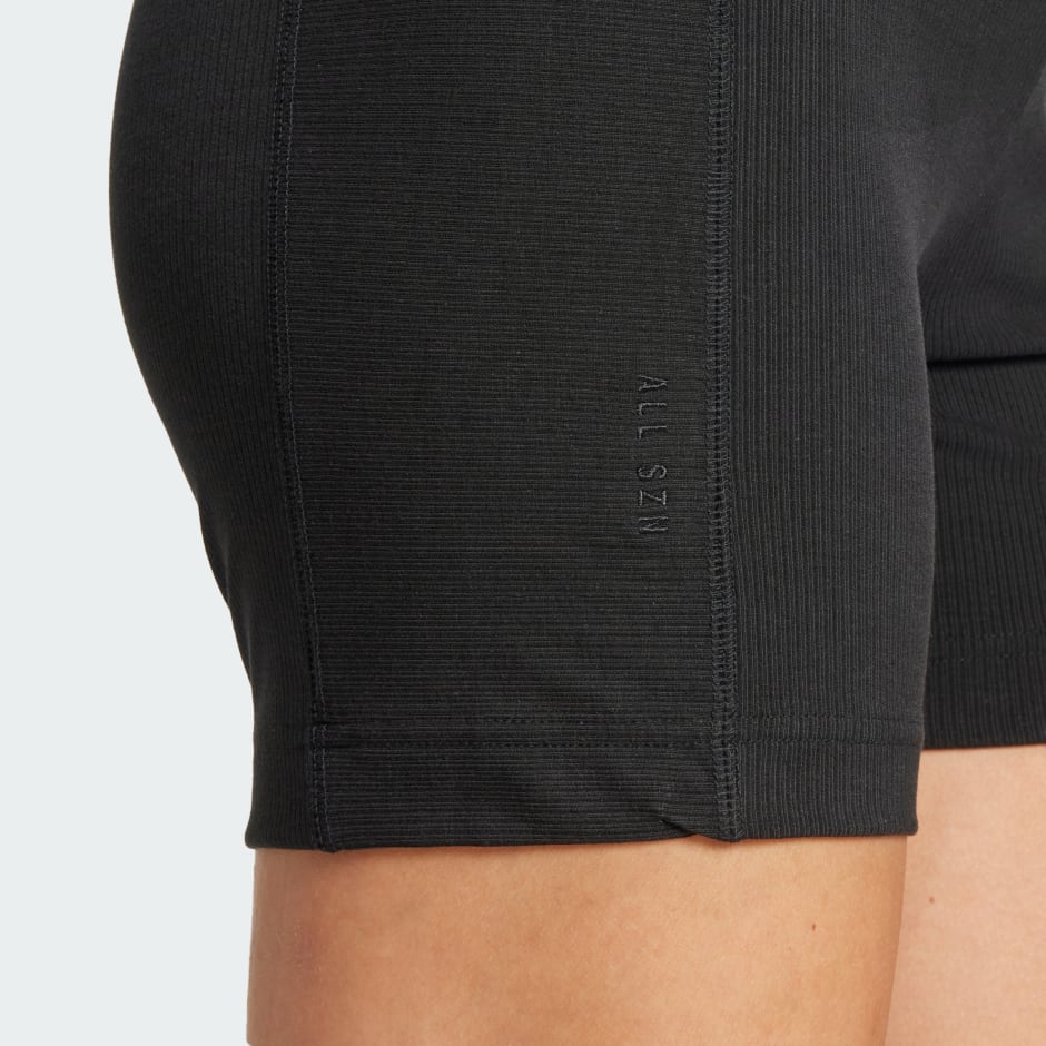 ALL SZN Rib High-Waist Bike Shorts