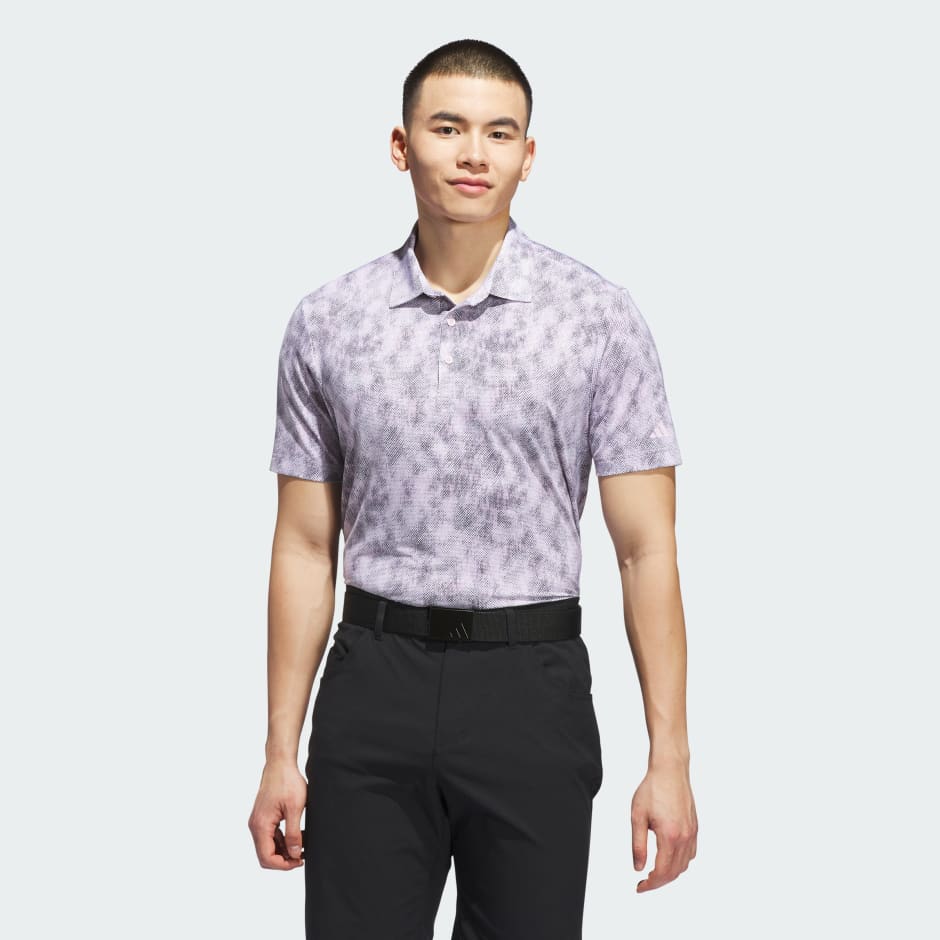 Ultimate365 Textured Print Polo Shirt