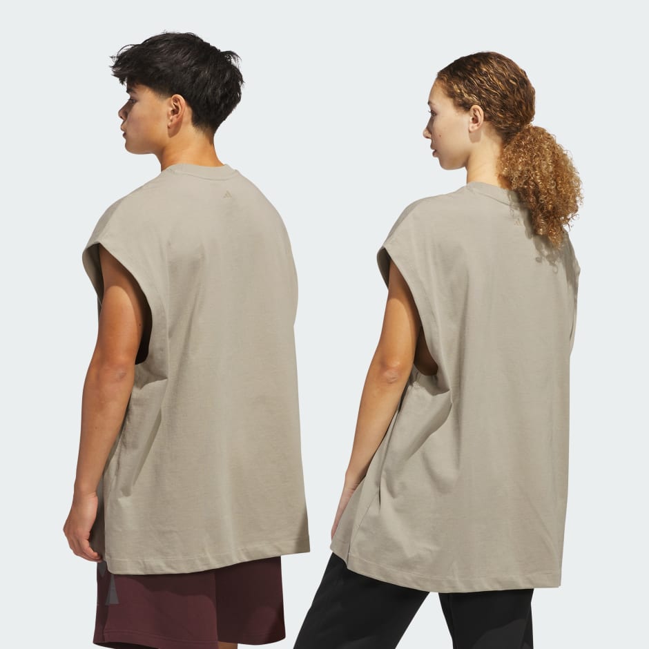adidas Basketball Sleeveless Tee (Gender Neutral)
