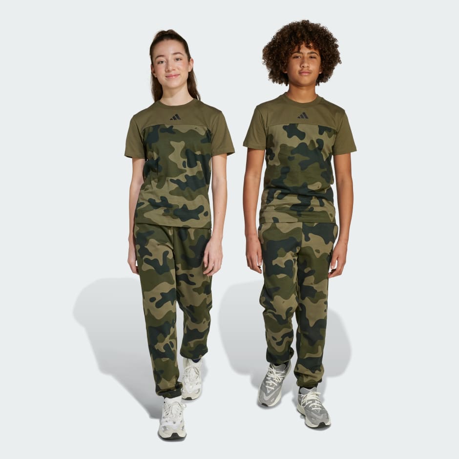 Seasonal Essentials Camo Fleece Pant Kids