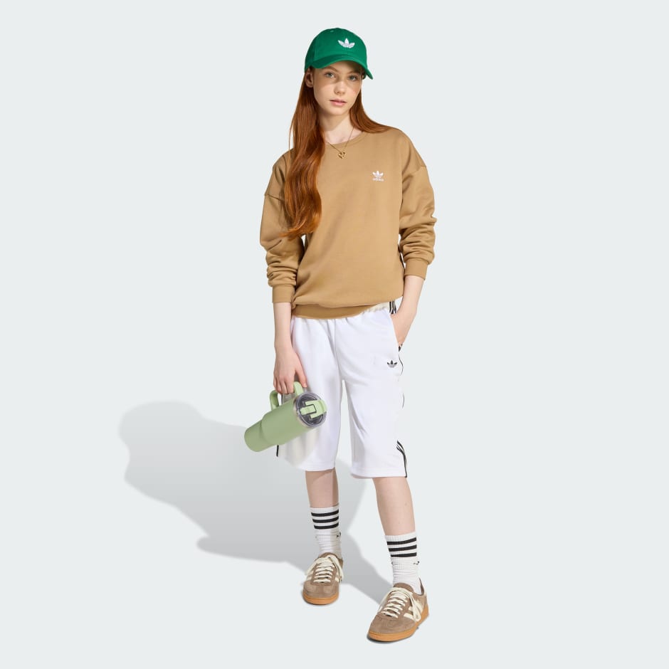 Bluză cu croială relaxată cu guler rotund pentru copii