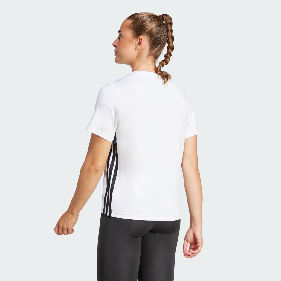 Train Essentials 3-Stripes Workout Tee