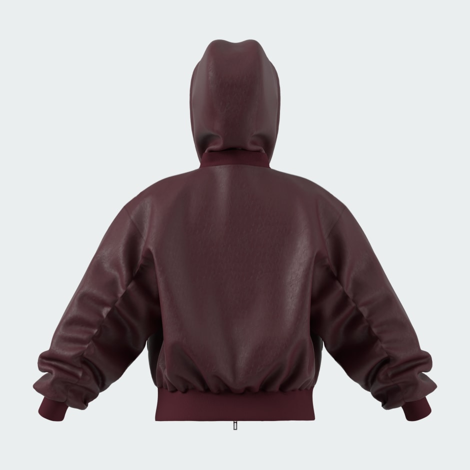 W PLEATHER JACKET PAD