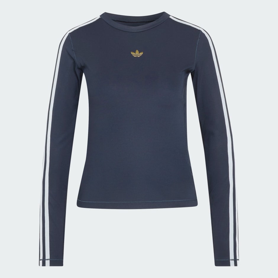 Tricou 3 STRIPES CU M&Acirc;NECĂ LUNGĂ