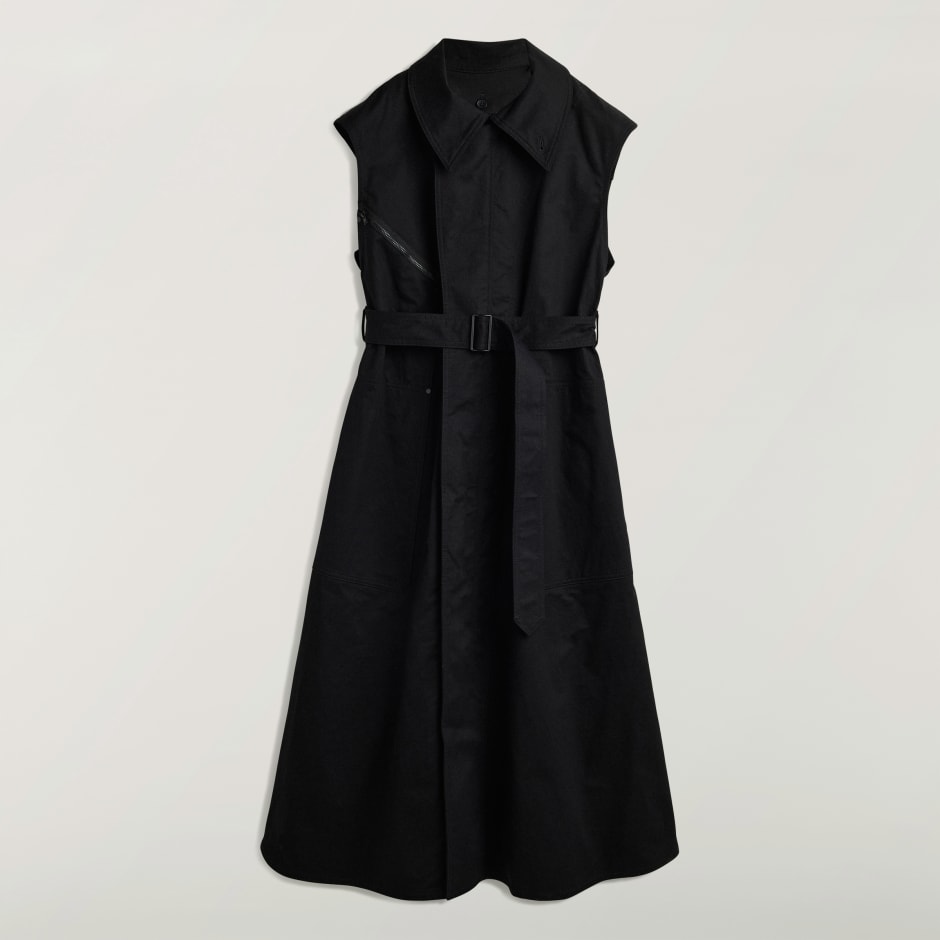 Rochie din twill Y-3 UT