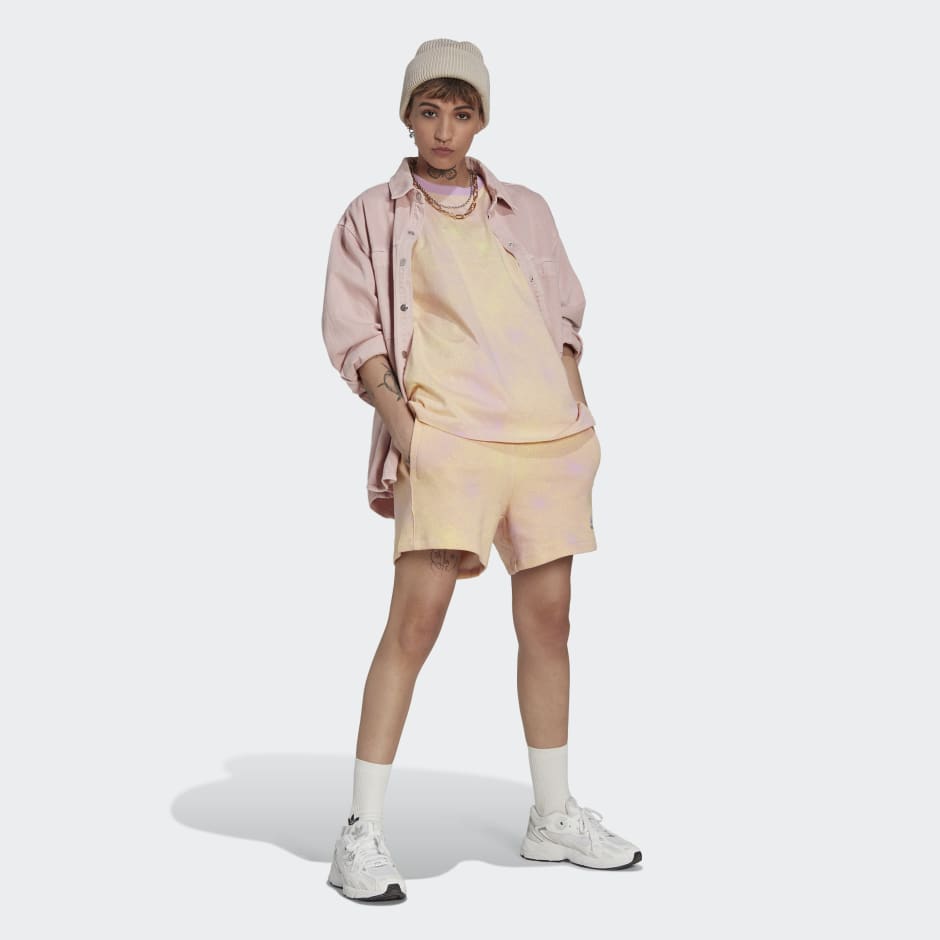 Allover Print Loose Shorts