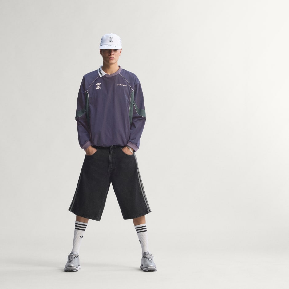 Bluză sport Originals X Metalwood cu guler rotund