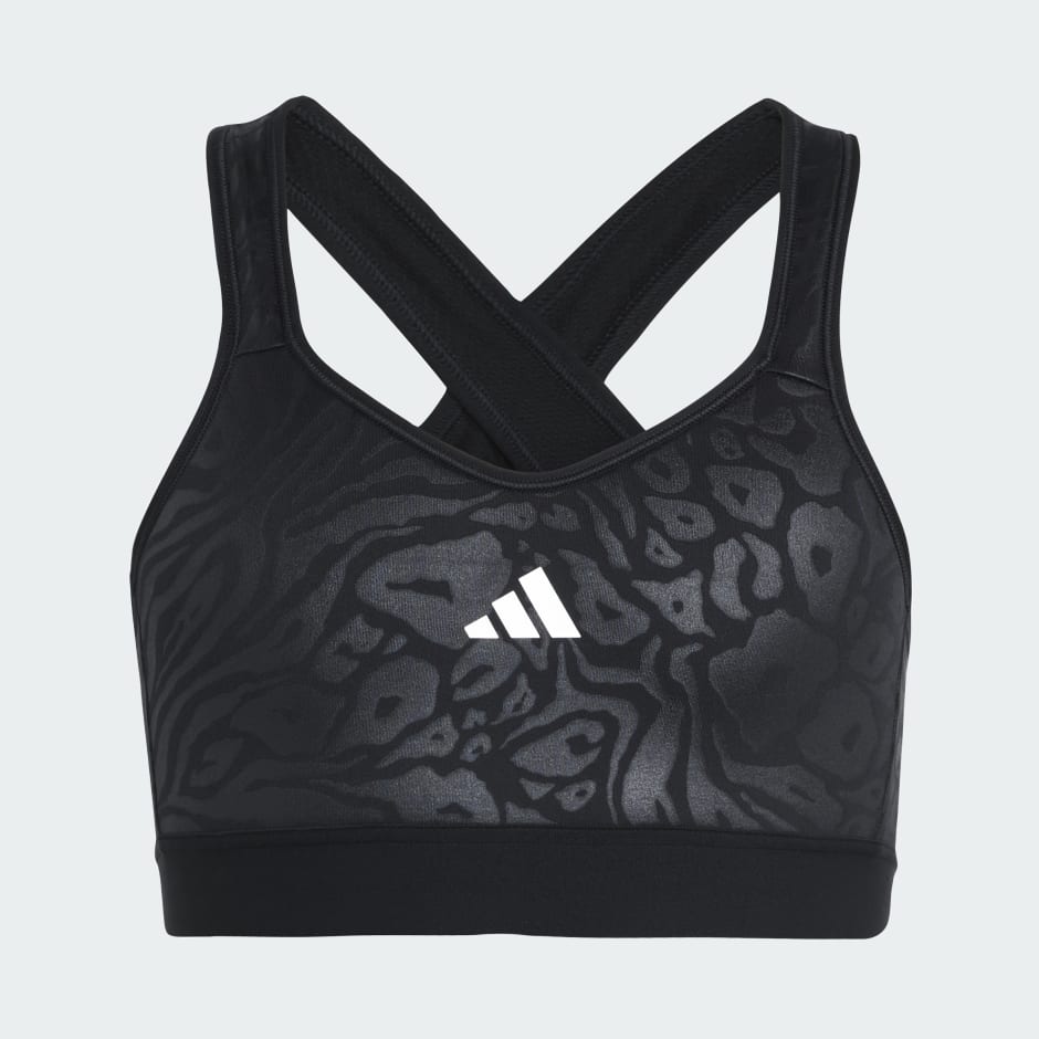 Sportski grudnjak All Sports Animal Print Marshmallow Print