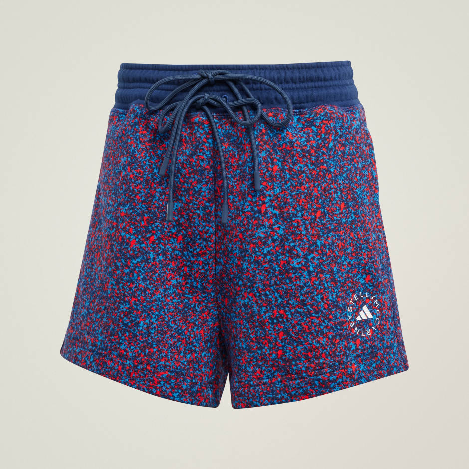 CLOTHING - adidas by Stella McCartney Printed Terry Shorts