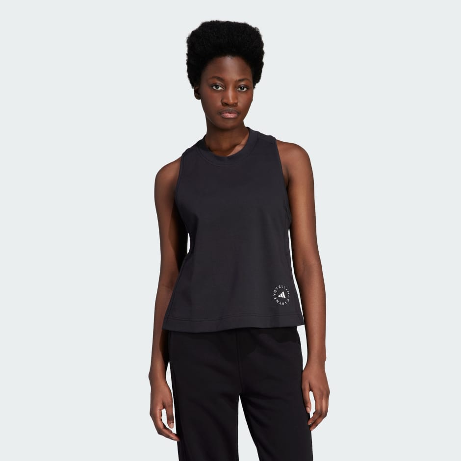 adidas By Stella McCartney Sports Top With Logo, in Black