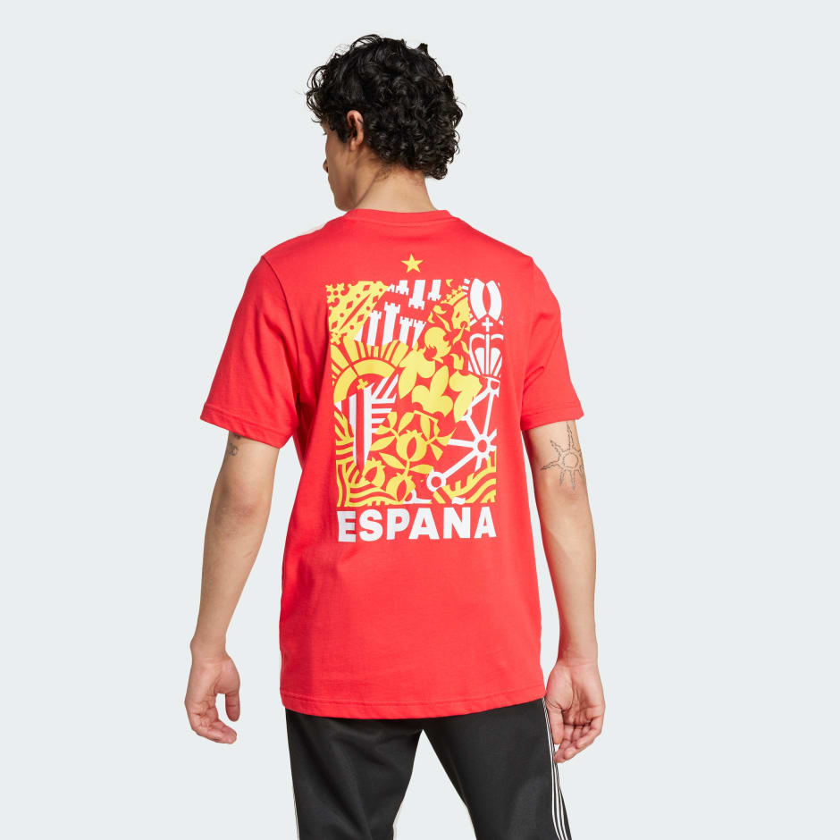 Spain Football Fan Graphic Tee