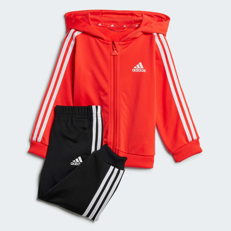 Essentials Shiny Hooded Track Suit