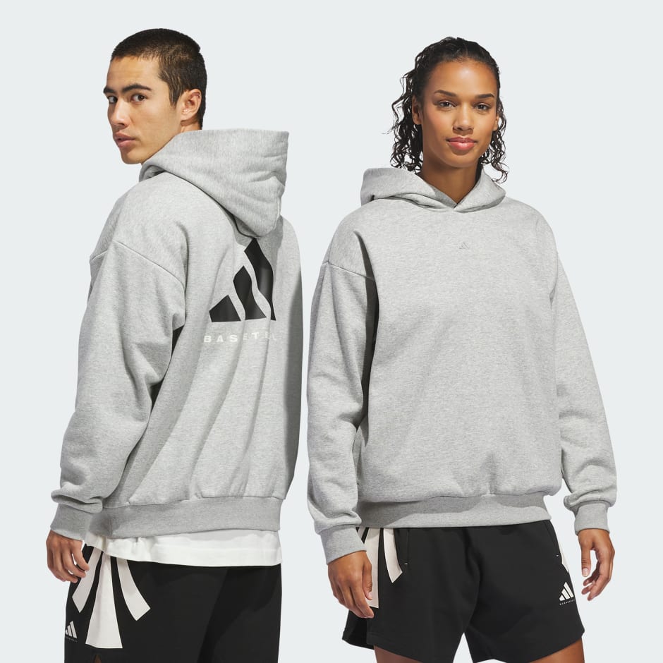 Hanorac de baschet adidas din fleece (unisex)