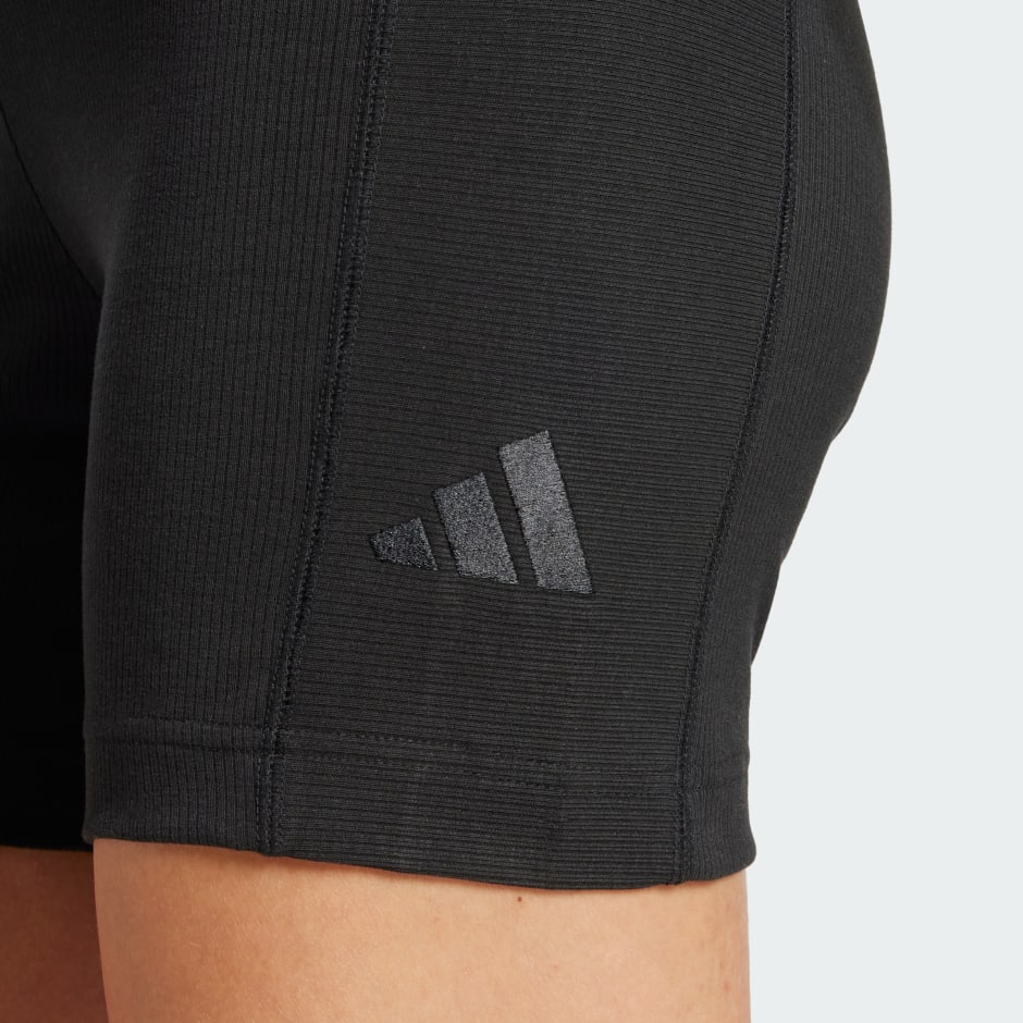 ALL SZN Rib High-Waist Bike Shorts
