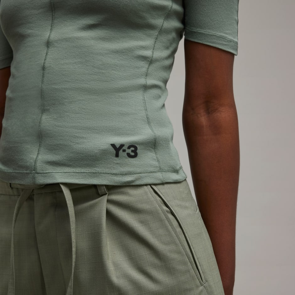 Y-3 Fitted Short Sleeve Tee