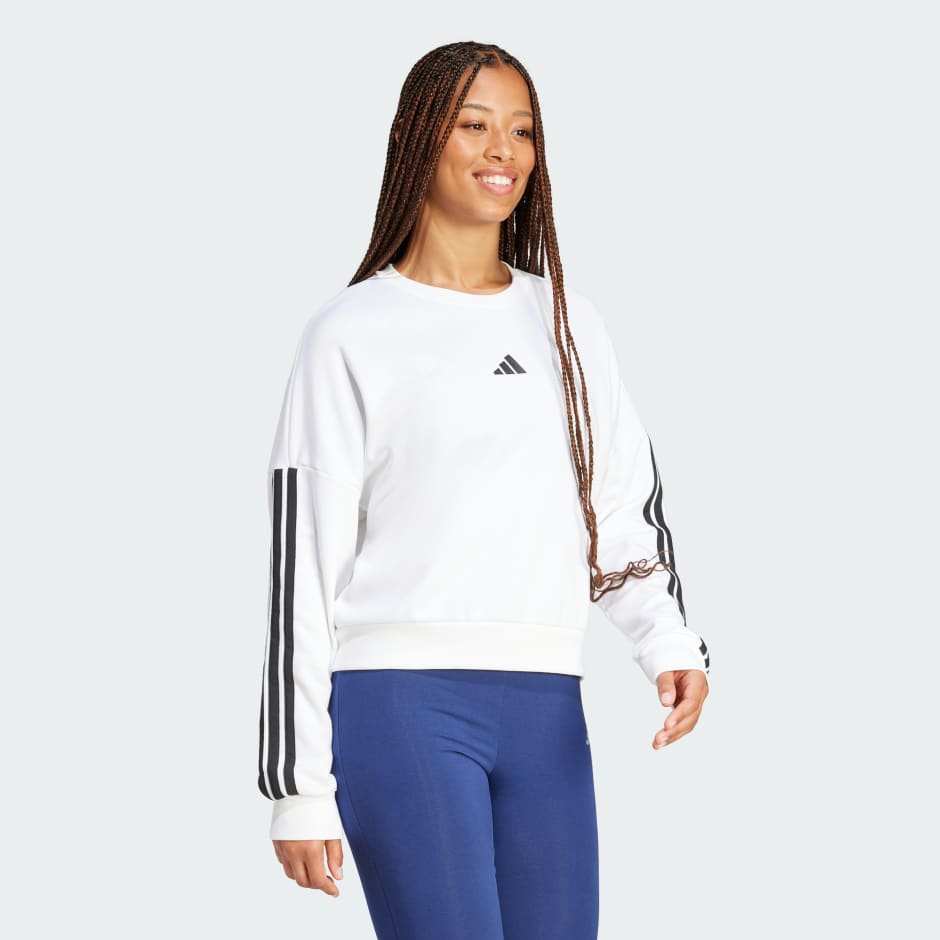 Essentials 3-Stripes French Terry Sweatshirt