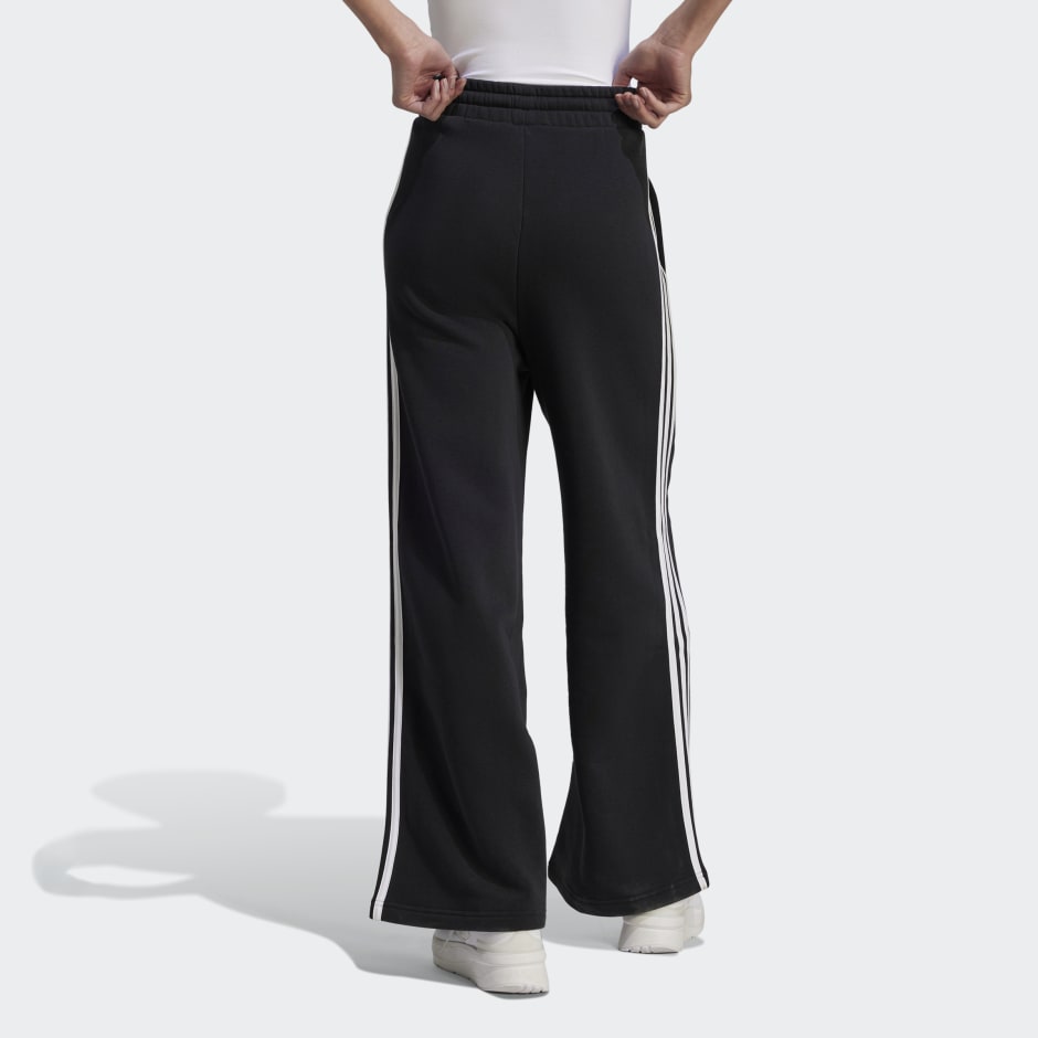 Essentials 3-Stripes French Terry Wide Pants