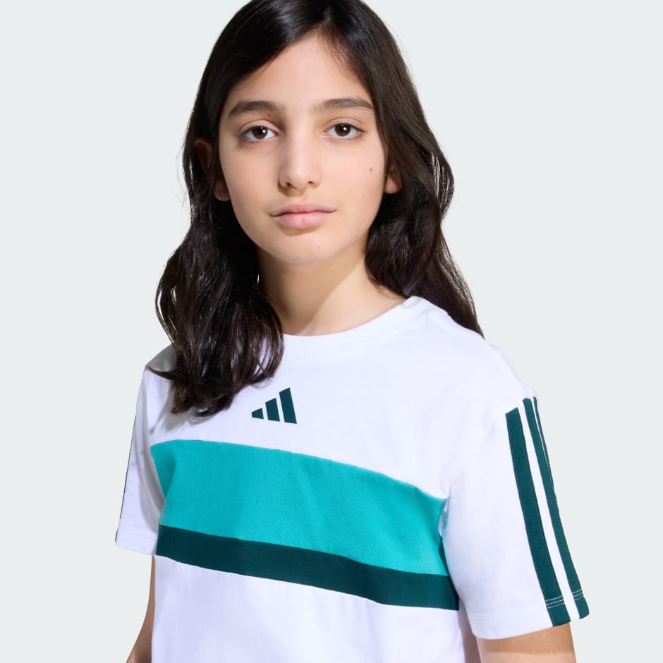 Seasonal Essentials Tiberio 3-Stripes Tee Kids