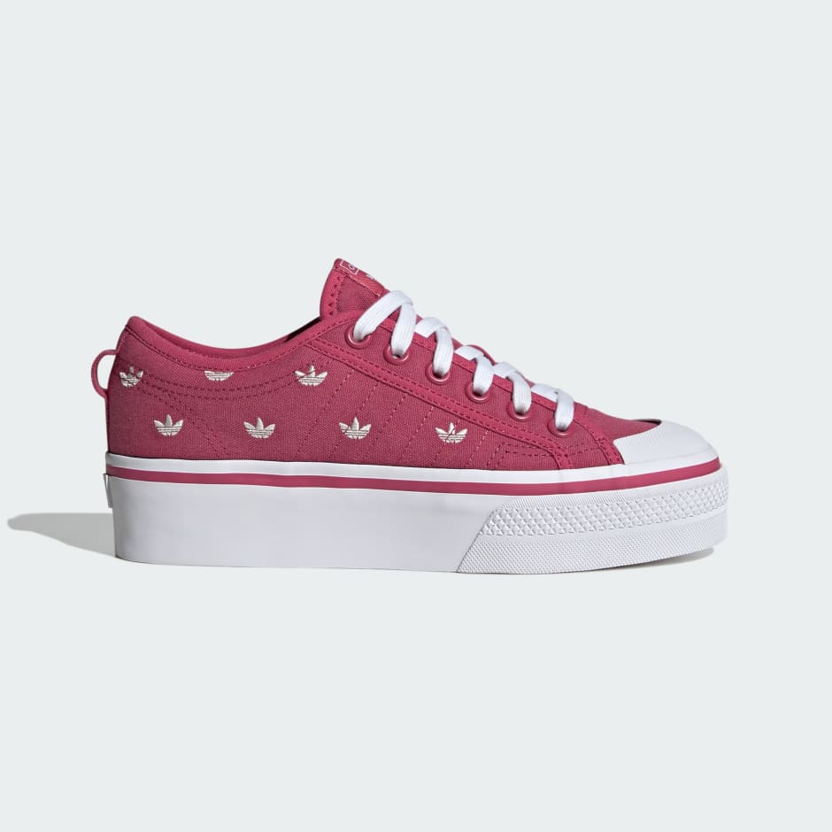 Women's Shoes - Nizza Platform Shoes - Pink | adidas Qatar