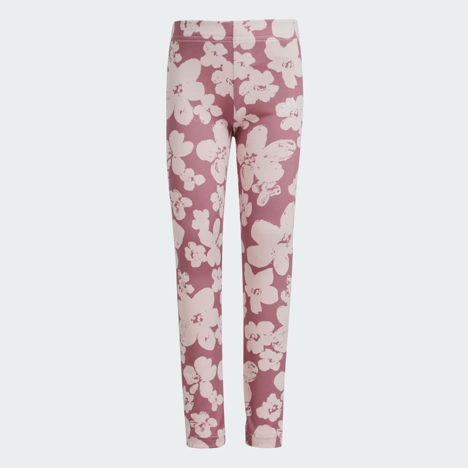 طقم للفتيات Essentials Allover Print Leggings 