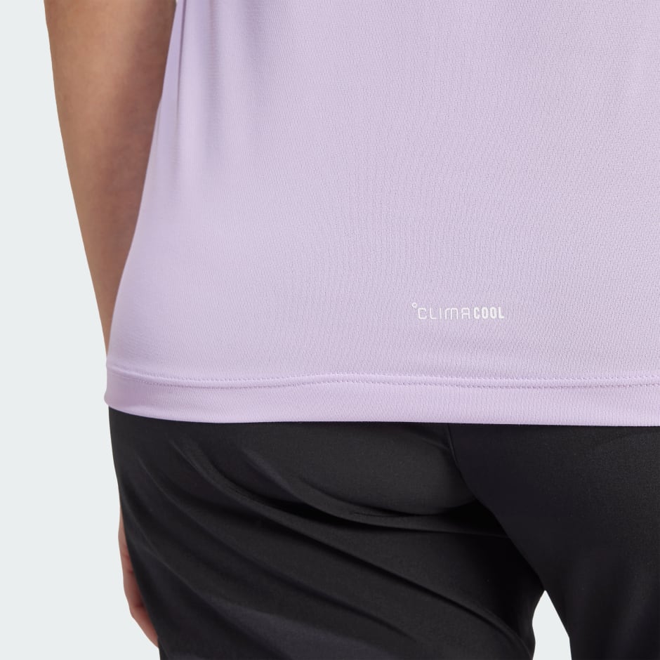 Clothing - Terrex Multi Climacool Logo Tech Tee - Purple