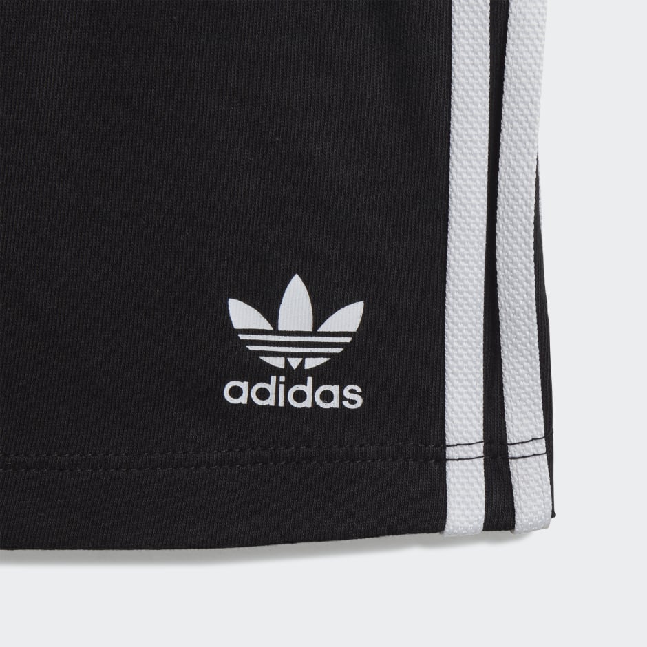 Clothing - Trefoil Shorts Tee Set - White | adidas South Africa