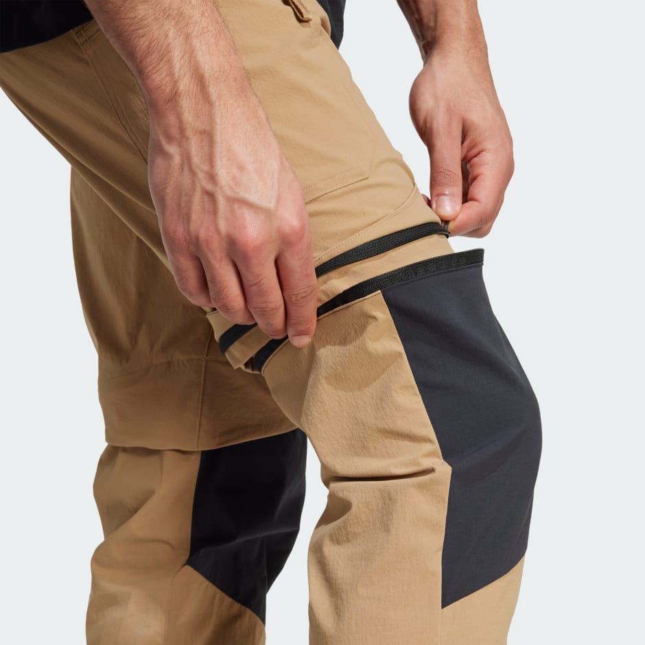 Pantalonii de drumeție detașabili cu fermoar Terrex Utilitas