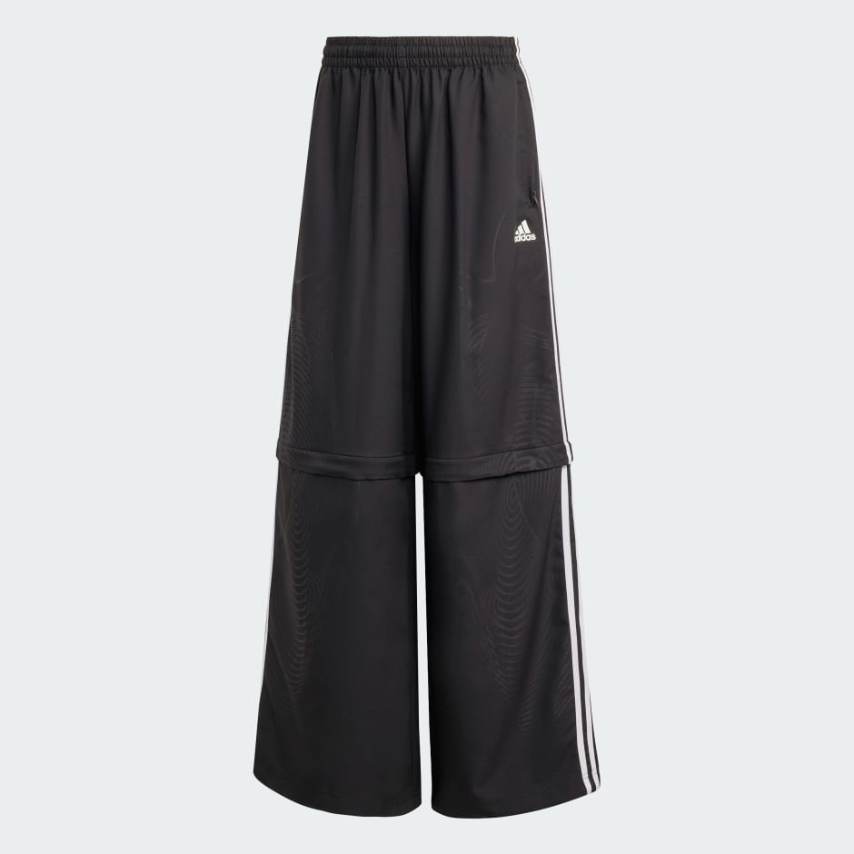 【adidas】ADILENIUM SEASON 4 TEAMGEIST RUFFLEトラック パンツ Adilenium Season 4 Teamgeist Oversized Track Pants - Black