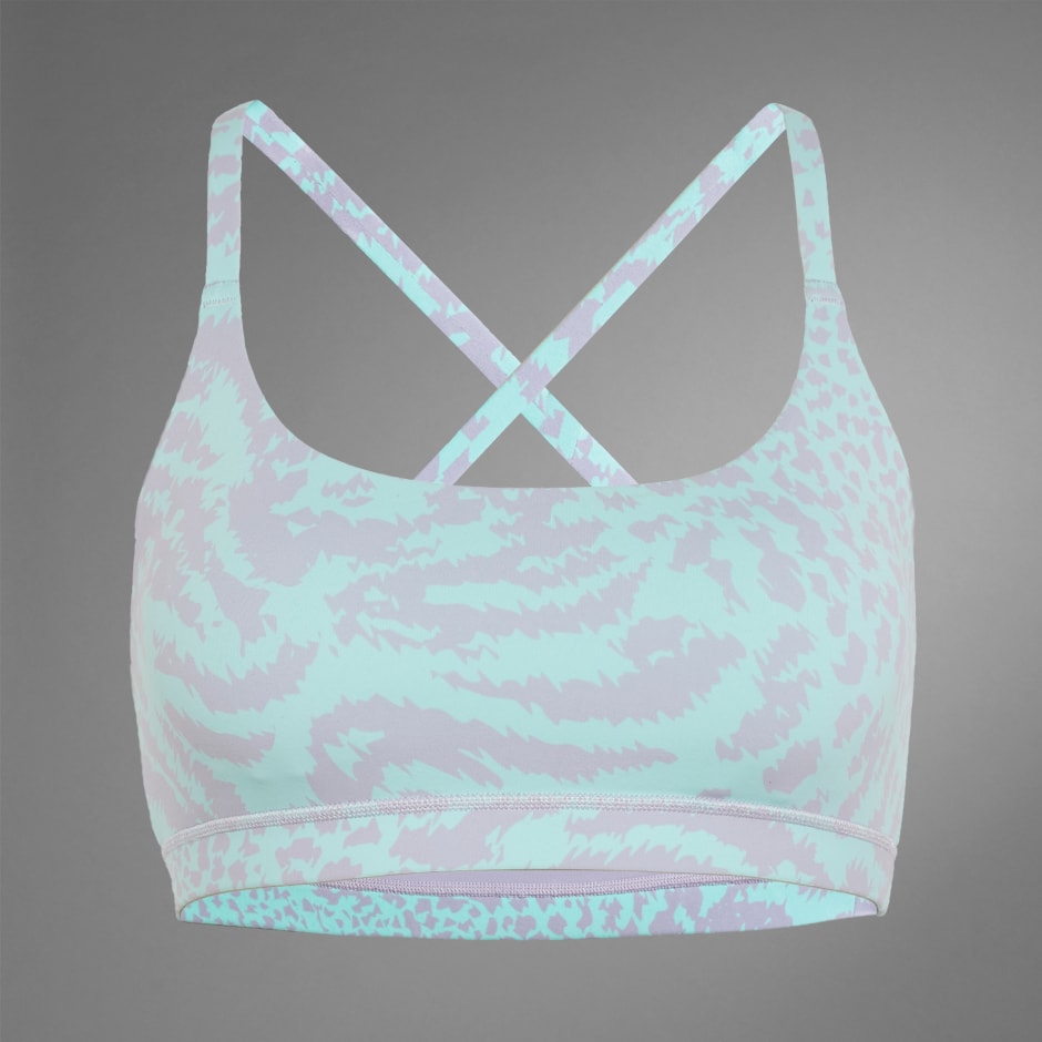 All Me Light-Support Allover Print Bra