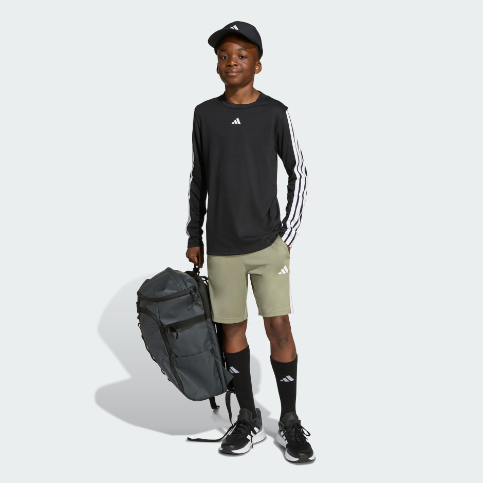 Tricou de antrenament Essentials cu m&acirc;necă lungă pentru copii