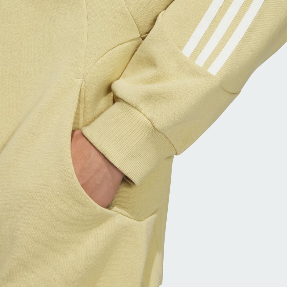 3-Stripes Warm Hoodie (Gender Neutral) Beige adidas Hong Kong