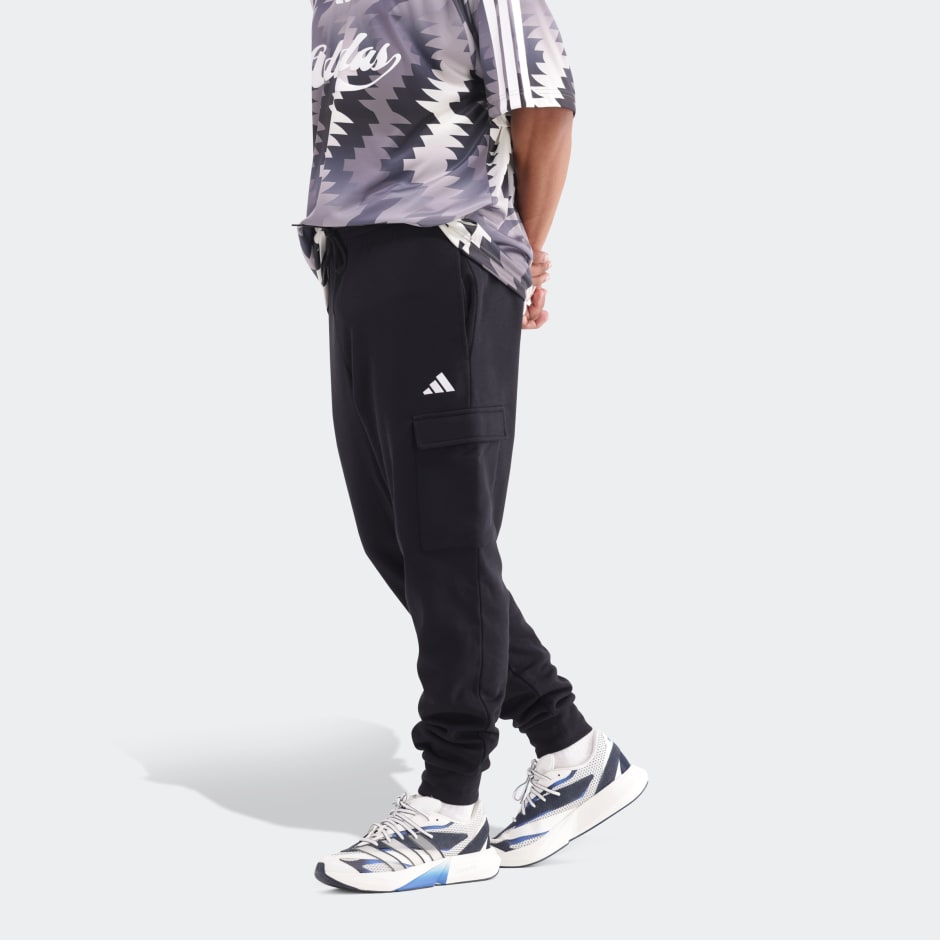 Essentials Feelcozy Fleece Cargo Joggers