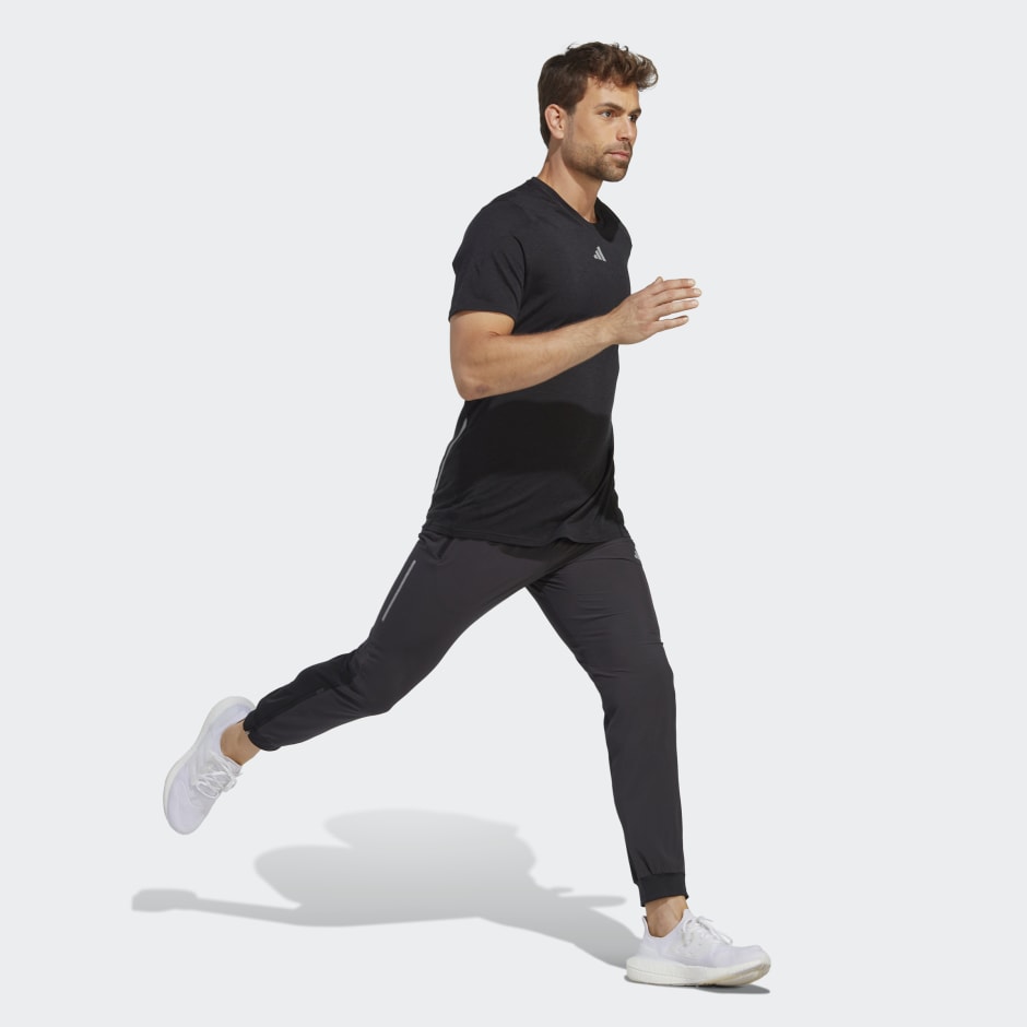 adidas Win Confidence Running Tee - Black | adidas KW