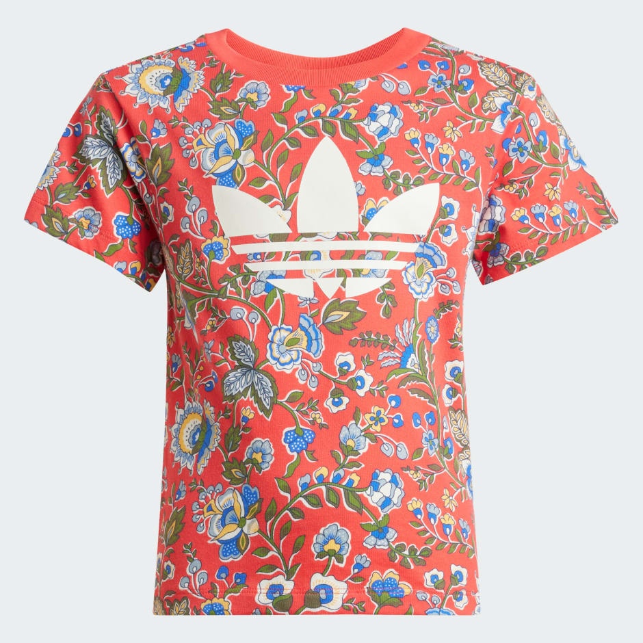 طقم للأطفال adidas Originals x Liberty London Short Tee